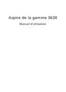 Acer Aspire-3630 Aspire 3630 User's Guide FR